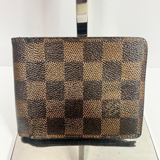 ルイヴィトン ポルトフォイユ ミュルティプル 二つ折り財布 ダミエ LV LOUIS VUITTON < ブランド ルイヴィトン ポルトフォイユ ミュルティプル 二つ折り財布 ダミエ LV LOUIS VUITTON < ブランドの