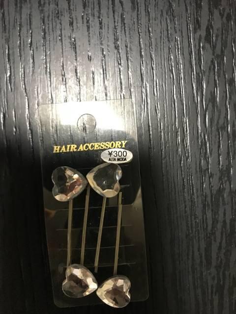 ヘアピン 新品 ハート < 女性アクセサリー/時計 ヘアピン 新品 ハート < 女性アクセサリー/時計の