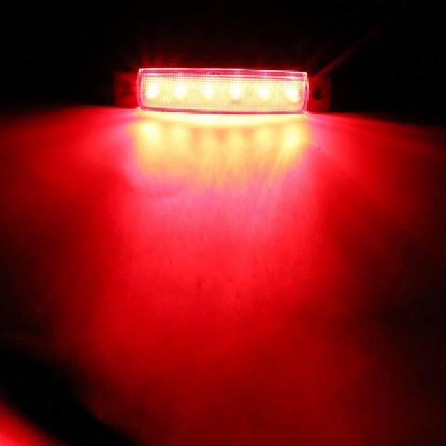 LED片側 6連 サイドマーカー ランプ ライト 10個セット24V < 自動車/バイク LED片側 6連 サイドマーカー ランプ ライト 10個セット24V < 自動車/バイク