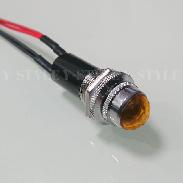 LEDパイロットランプ ダイヤカット 24V 10個セット(アンバー) < 自動車/バイク LEDパイロットランプ ダイヤカット 24V 10個セット(アンバー) < 自動車/バイク