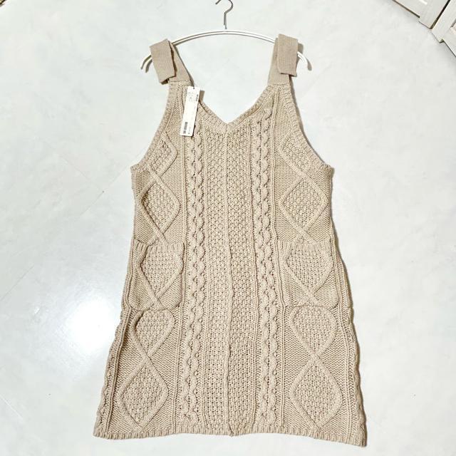 新品 タグ付 Heather ヘザー 2way ニット ジャンスカ F < ブランド  新品 タグ付 Heather ヘザー 2way ニット ジャンスカ F < ブランドの