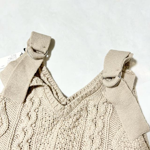 新品 タグ付 Heather ヘザー 2way ニット ジャンスカ F < ブランド  新品 タグ付 Heather ヘザー 2way ニット ジャンスカ F < ブランドの