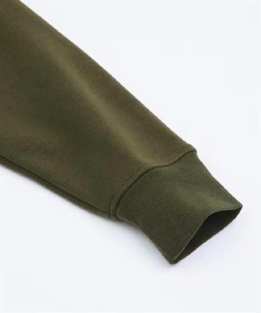 LLサイズ!高貴紳士的!カーキ色合い!裏起毛カットソー!ジップアップブルゾン!新品! < 男性ファッション  LLサイズ!高貴紳士的!カーキ色合い!裏起毛カットソー!ジップアップブルゾン!新品! < 男性ファッションの