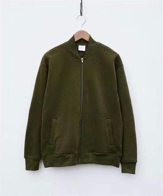 LLサイズ!高貴紳士的!カーキ色合い!裏起毛カットソー!ジップアップブルゾン!新品! < 男性ファッション  LLサイズ!高貴紳士的!カーキ色合い!裏起毛カットソー!ジップアップブルゾン!新品! < 男性ファッションの