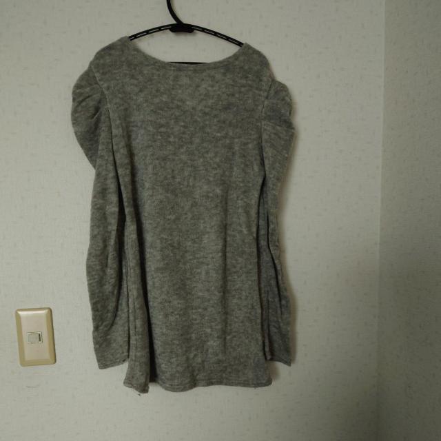 アクリルセーター◇レディースM グレー 肩に丸み◇中古 < 女性ファッション  アクリルセーター◇レディースM グレー 肩に丸み◇中古 < 女性ファッションの