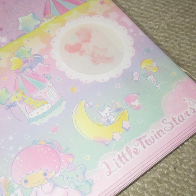 未開封☆サンリオキャラクターズ*リトルツインスターズキキララ*レターセット < インテリア/ライフ  未開封☆サンリオキャラクターズ*リトルツインスターズキキララ*レターセット < インテリア/ライフの