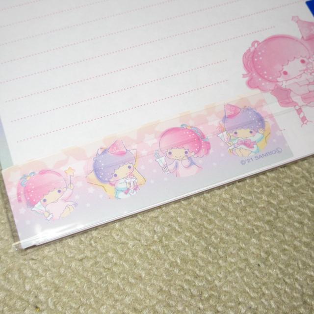 未開封☆サンリオキャラクターズ*リトルツインスターズキキララ*レターセット < インテリア/ライフ  未開封☆サンリオキャラクターズ*リトルツインスターズキキララ*レターセット < インテリア/ライフの