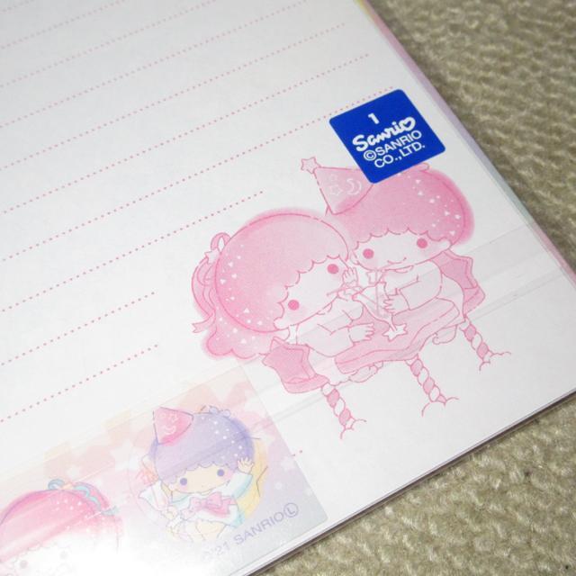 未開封☆サンリオキャラクターズ*リトルツインスターズキキララ*レターセット < インテリア/ライフ  未開封☆サンリオキャラクターズ*リトルツインスターズキキララ*レターセット < インテリア/ライフの