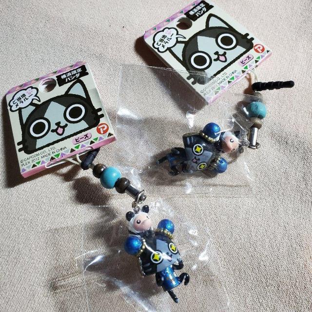 モンスターハンター メラルー × 横浜限定パンダ ビーズストラップ ×2 < アニメ/コミック/キャラクター  モンスターハンター メラルー × 横浜限定パンダ ビーズストラップ ×2  < アニメ/コミック/キャラクターの