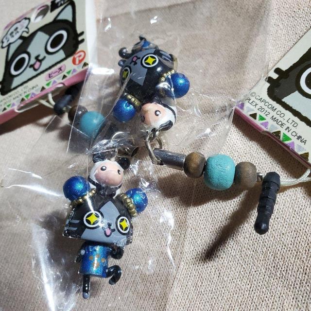 モンスターハンター メラルー × 横浜限定パンダ ビーズストラップ ×2 < アニメ/コミック/キャラクター  モンスターハンター メラルー × 横浜限定パンダ ビーズストラップ ×2 < アニメ/コミック/キャラクターの