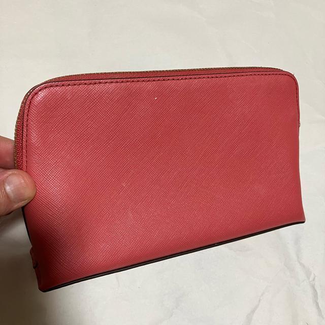 【COACH / コーチ】 レザー / ポーチ / レッド系 < ブランド  【COACH / コーチ】 レザー / ポーチ / レッド系 < ブランドの