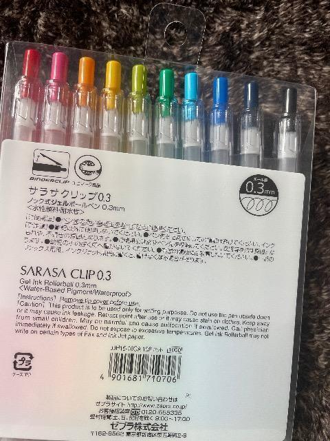 ♯新品♯SARASA サラサクリップ 0.3mm  ノック式ジェルボールペン 10本セット < インテリア/ライフ  ♯新品♯SARASA サラサクリップ 0.3mm  ノック式ジェルボールペン 10本セット < インテリア/ライフの