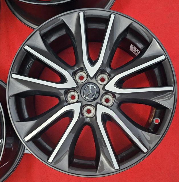 MAZDA マツダ CX-3 純正 18インチ7J+50 5H PCD114.3 ハブ径:約67mmホイールのみ4本セツトCX-3 < 自動車/バイク MAZDA マツダ CX-3 純正 18インチ7J+50 5H PCD114.3 ハブ径:約67mmホイールのみ4本セツトCX-3 < 自動車/バイク