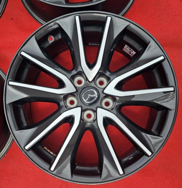 MAZDA マツダ CX-3 純正 18インチ7J+50 5H PCD114.3 ハブ径:約67mmホイールのみ4本セツトCX-3 < 自動車/バイク MAZDA マツダ CX-3 純正 18インチ7J+50 5H PCD114.3 ハブ径:約67mmホイールのみ4本セツトCX-3 < 自動車/バイク