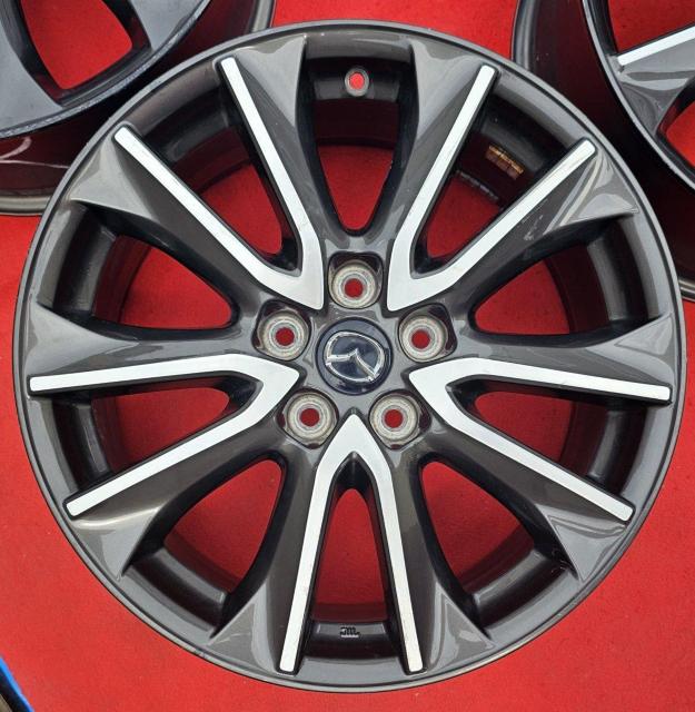MAZDA マツダ CX-3 純正 18インチ7J+50 5H PCD114.3 ハブ径:約67mmホイールのみ4本セツトCX-3 < 自動車/バイク MAZDA マツダ CX-3 純正 18インチ7J+50 5H PCD114.3 ハブ径:約67mmホイールのみ4本セツトCX-3 < 自動車/バイク