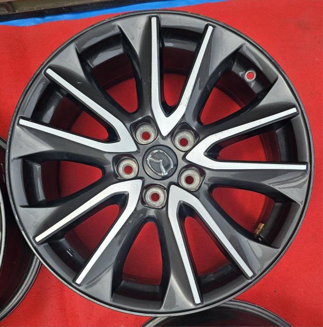 MAZDA マツダ CX-3 純正 18インチ7J+50 5H PCD114.3 ハブ径:約67mmホイールのみ4本セツトCX-3 < 自動車/バイク MAZDA マツダ CX-3 純正 18インチ7J+50 5H PCD114.3 ハブ径:約67mmホイールのみ4本セツトCX-3 < 自動車/バイク