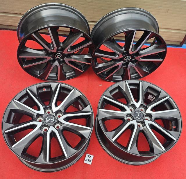 MAZDA マツダ CX-3 純正 18インチ7J+50 5H PCD114.3 ハブ径:約67mmホイールのみ4本セツトCX-3 < 自動車/バイク MAZDA マツダ CX-3 純正 18インチ7J+50 5H PCD114.3 ハブ径:約67mmホイールのみ4本セツトCX-3 < 自動車/バイク