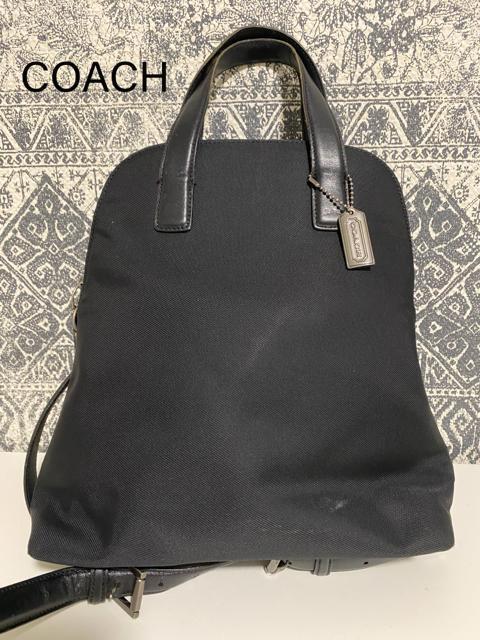 【良品】COACH コーチ 2WAY ハンドバッグ リュックサック ブラック < ブランド  【良品】COACH コーチ 2WAY ハンドバッグ リュックサック ブラック  < ブランドの