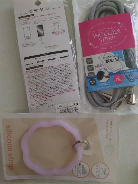 スマホストラップ 3種類 < 家電/AV スマホストラップ 3種類 < 家電/AVの