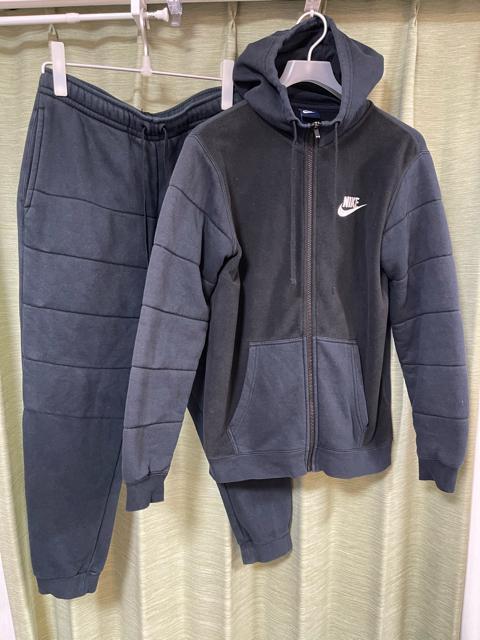 �yNIKE �i�C�L�z�X�E�F�b�g �Z�b�g�A�b�v L �u���b�N �㉺ ���N�� �W�b�v�p�[�J�[ �W���K�[ NIKE �i�C�L �Z�b�g�A�b�v �� �u�����h�� 