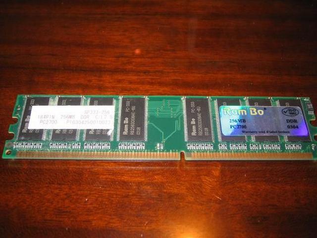 Rambo PC2700 DDR SDRAM 256MB 184pin   PC{/Ӌ@ 