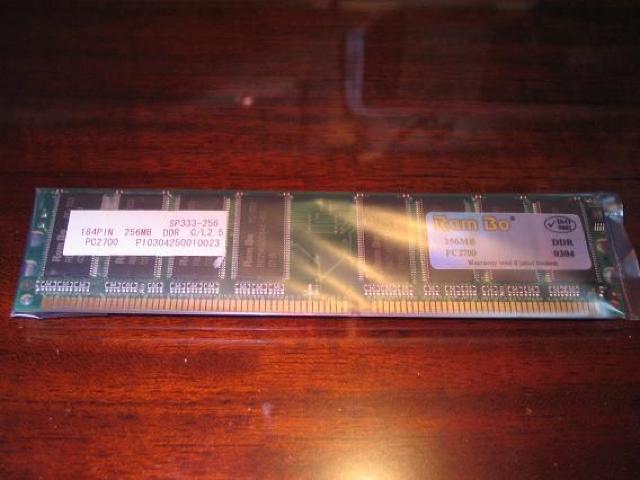 Rambo PC2700 DDR SDRAM 256MB 184pin  PC{/Ӌ@ 
