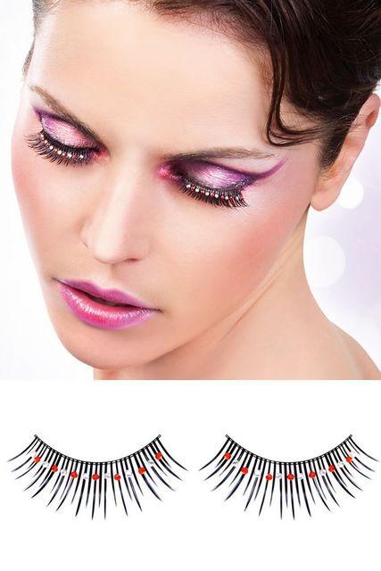 ラインストーンのセクシーつけまつげ ルビー・ホワイト < 香水/コスメ/ネイル  ラインストーンのセクシーつけまつげ ルビー・ホワイト  < 香水/コスメ/ネイルの