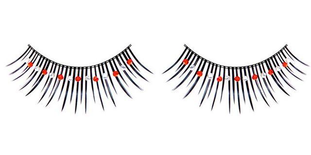 ラインストーンのセクシーつけまつげ ルビー・ホワイト < 香水/コスメ/ネイル  ラインストーンのセクシーつけまつげ ルビー・ホワイト < 香水/コスメ/ネイルの