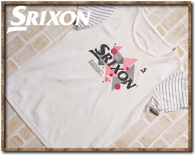 スリクソン プリント入り半袖Tシャツ 白 < 女性ファッション  スリクソン プリント入り半袖Tシャツ 白  < 女性ファッションの