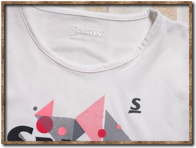 スリクソン プリント入り半袖Tシャツ 白 < 女性ファッション  スリクソン プリント入り半袖Tシャツ 白 < 女性ファッションの