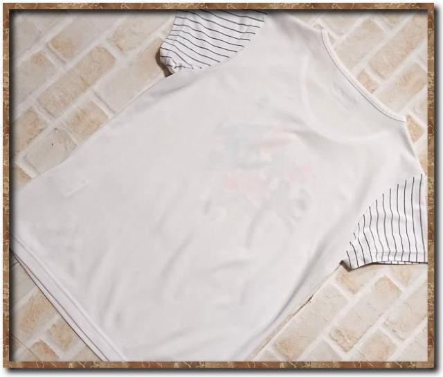 スリクソン プリント入り半袖Tシャツ 白 < 女性ファッション  スリクソン プリント入り半袖Tシャツ 白 < 女性ファッションの
