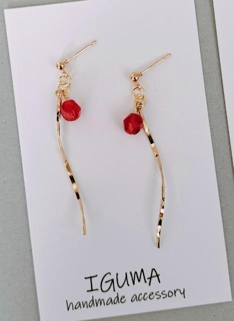 ハンドメイド ピアス < 女性ファッション  ハンドメイド ピアス  < 女性ファッションの