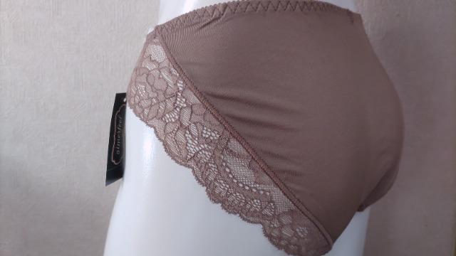エメフィール 新品タグ付き Lサイズ ブラウンベージュ 定価990円 < 女性ファッション  エメフィール 新品タグ付き Lサイズ ブラウンベージュ 定価990円 < 女性ファッションの