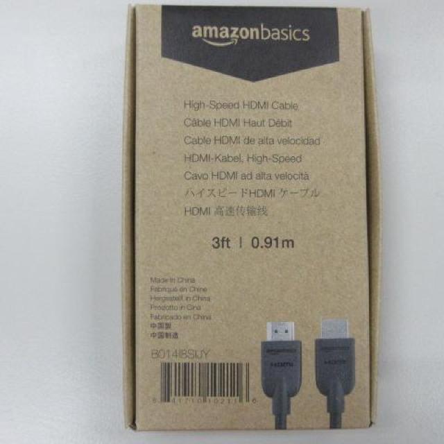 amazonbasics nCXs[h HDMI P[u 3ft 0.91m B014   PC{/Ӌ@ 
