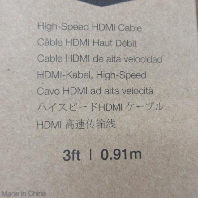 amazonbasics nCXs[h HDMI P[u 3ft 0.91m B014  PC{/Ӌ@ 
