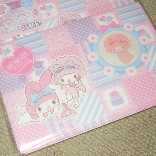 未開封☆サンリオキャラクターズ*マイメロディ*レターセット < インテリア/ライフ  未開封☆サンリオキャラクターズ*マイメロディ*レターセット < インテリア/ライフの