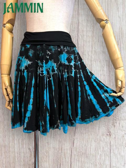 タイダイストレッチスカート アジアン エスニック ヒッピー サイケ スカート < 女性ファッション タイダイストレッチスカート アジアン エスニック ヒッピー サイケ スカート < 女性ファッションの