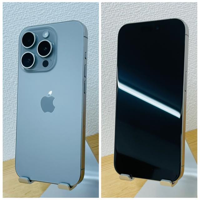 ǍD@100% iPhone 15 Pro 256 GB SIMt[ {  Ɠd/AV 