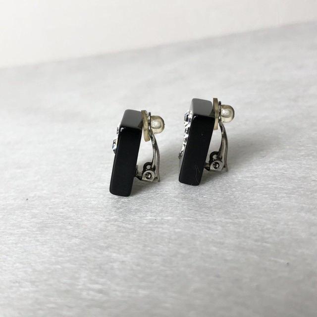 【極美品】CHANEL シャネル スクエア イヤリング ココマーク ラインストーン 刻印プレート付 05A < ブランド 【極美品】CHANEL シャネル スクエア イヤリング ココマーク ラインストーン 刻印プレート付 05A < ブランドの