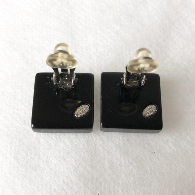 【極美品】CHANEL シャネル スクエア イヤリング ココマーク ラインストーン 刻印プレート付 05A < ブランド 【極美品】CHANEL シャネル スクエア イヤリング ココマーク ラインストーン 刻印プレート付 05A < ブランドの
