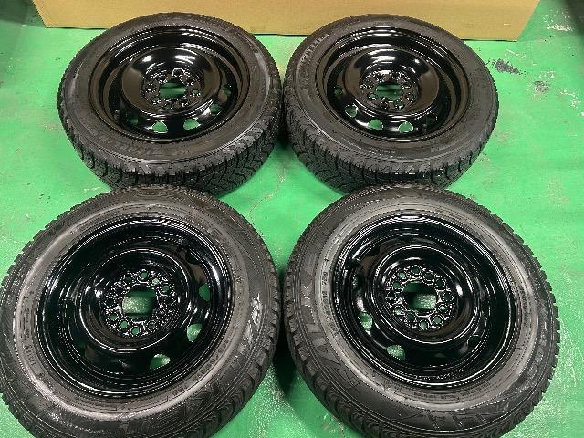 0092473)異形艶有りブラックスチールホイール4本オールシーズンタイヤセット145/80R13,155/65R14送料無料 < 自動車/バイク 0092473)異形艶有りブラックスチールホイール4本オールシーズンタイヤセット145/80R13,155/65R14送料無料 < 自動車/バイク