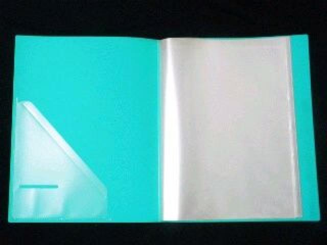 ●書類の整理に便利★20P*A4サイズ…クリアファイル/ポケット付<グリーン> < インテリア/ライフ ●書類の整理に便利★20P*A4サイズ…クリアファイル/ポケット付<グリーン> < インテリア/ライフの