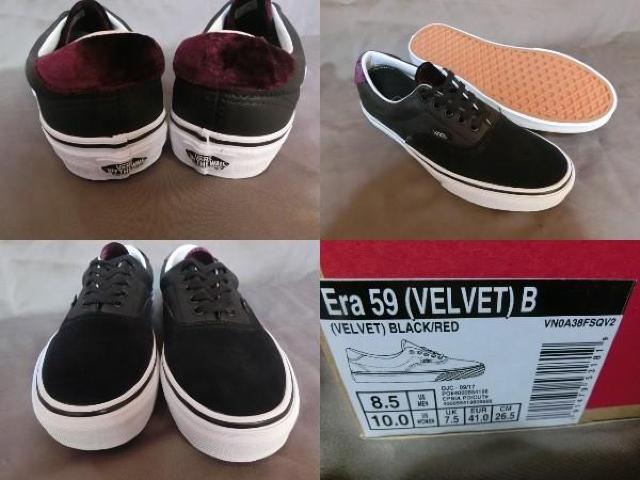 海外限定【VANS】ベルベットレザー【ERA 59】26.5a < ブランド  海外限定【VANS】ベルベットレザー【ERA 59】26.5a < ブランドの