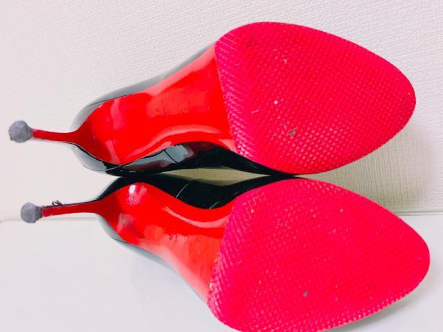 ChristianLouboutinクリスチャンルブタンブラックパテントオープントゥパンプスハイヒールレッドソールエナメル黒 < ブランド ChristianLouboutinクリスチャンルブタンブラックパテントオープントゥパンプスハイヒールレッドソールエナメル黒 < ブランドの