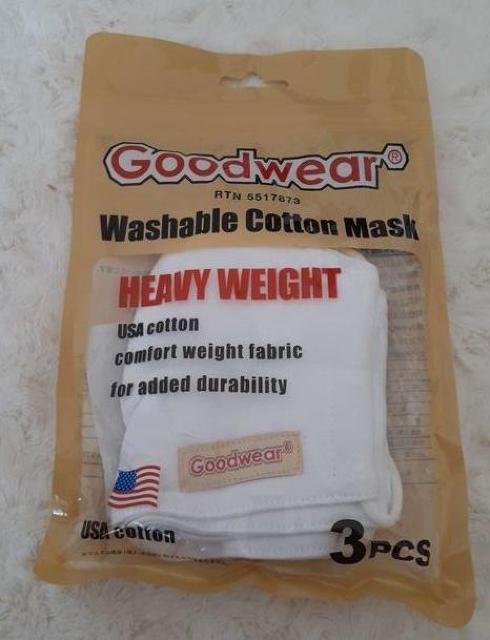 ViGOODWEAR ObhEFA艿998~ USARbg }XN 3聙 JԂĎg  wX/r[eB[ 