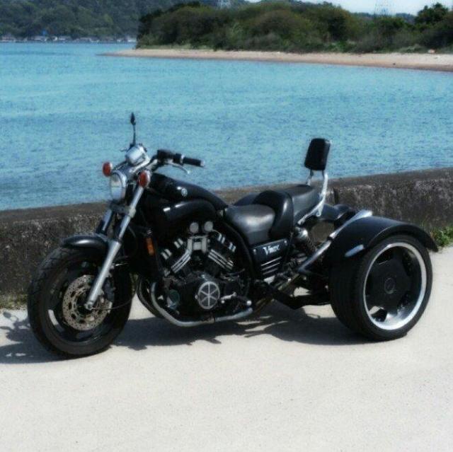 YAMAHAヤマハ1200ccVmaxブイマックスTRIKEトライク三輪車スリーホイール普通免許でしか乗れないノーヘルで走行可能 < 自動車/バイク YAMAHAヤマハ1200ccVmaxブイマックスTRIKEトライク三輪車スリーホイール普通免許でしか乗れないノーヘルで走行可能 < 自動車/バイク