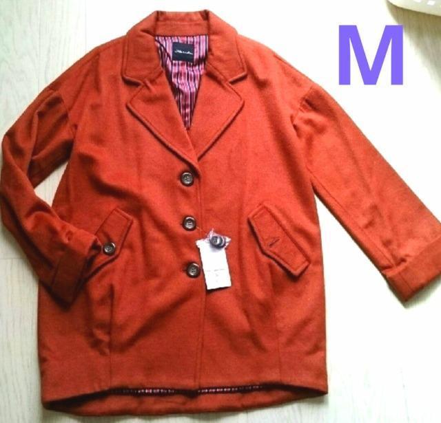 M★a little emotion★シングルチェスターコート★新品★ < 女性ファッション  M★a little emotion★シングルチェスターコート★新品★  < 女性ファッションの