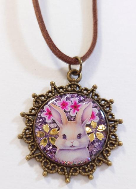 うさぎちゃんかわいいネックレス☆ハンドメイドネックレス   うさぎ   ウサギ   うさぎグッズ   うさぎアクセサリー   < 女性ファッション  うさぎちゃんかわいいネックレス☆ハンドメイドネックレス   うさぎ   ウサギ   うさぎグッズ   うさぎアクセサリー   < 女性ファッションの