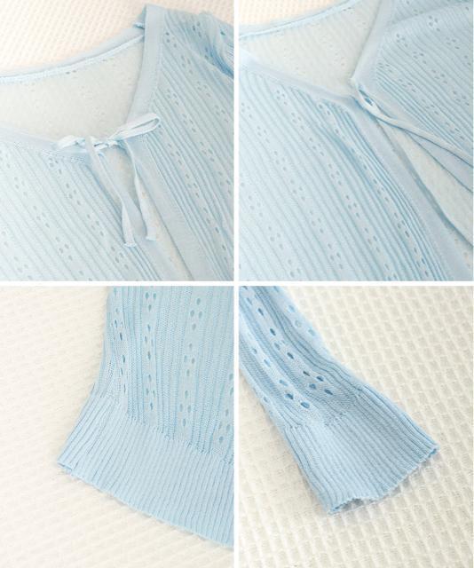 送料無料 新品 カーディガン 透かし編み レディース < 女性ファッション  送料無料 新品 カーディガン 透かし編み レディース < 女性ファッションの