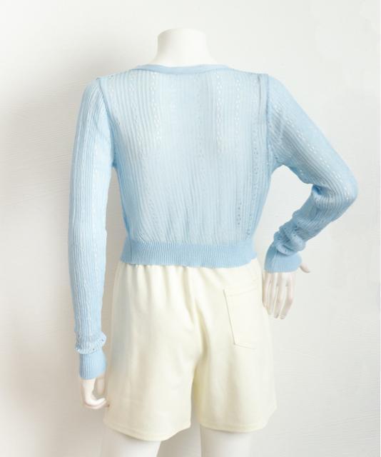 送料無料 新品 カーディガン 透かし編み レディース < 女性ファッション  送料無料 新品 カーディガン 透かし編み レディース < 女性ファッションの